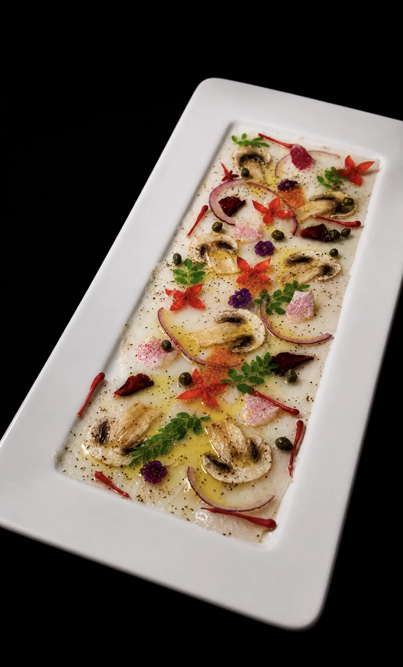 Carpaccio de pescado