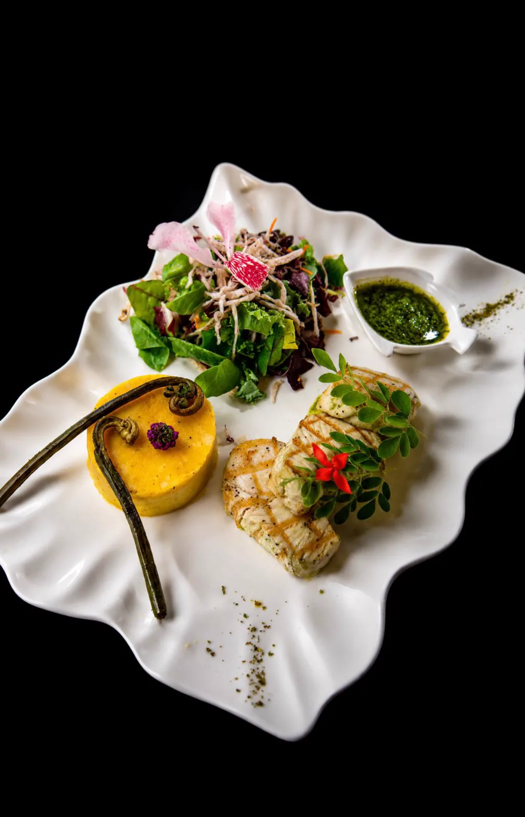 Pescado del día a la plancha