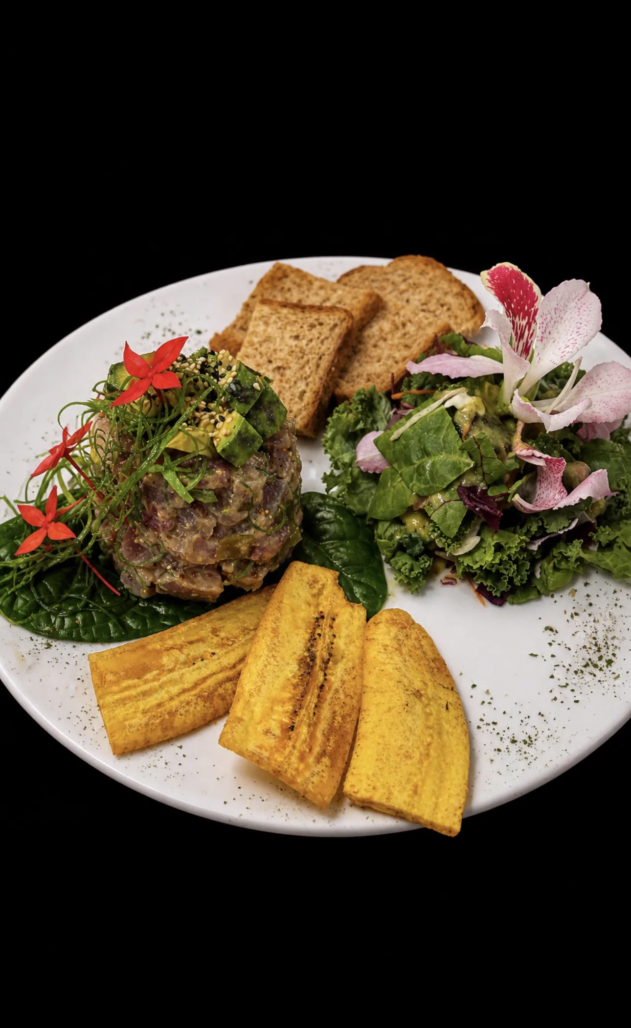 Tartar de pescado