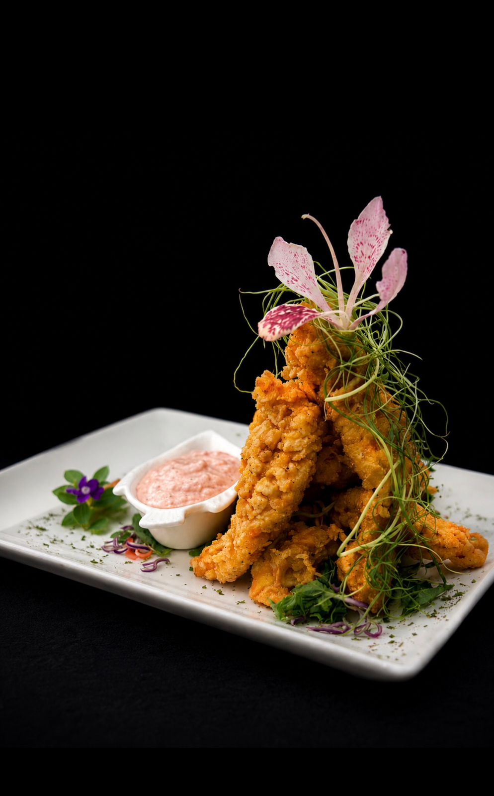Tempura de pescado